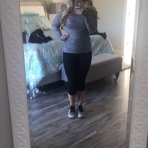 Long sleeve fitted T